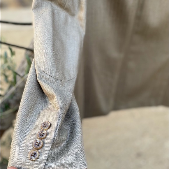 NW Black Brown 1826 Silk Wool Sport Coats, Sz 42L - Picture 10 of 14